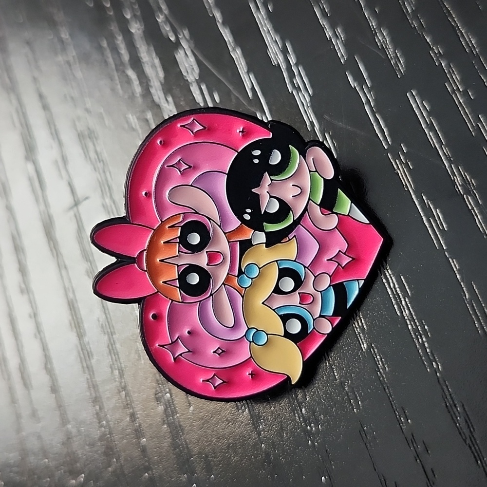 Cartoon Network Powerpuff Girls Enamel Pin